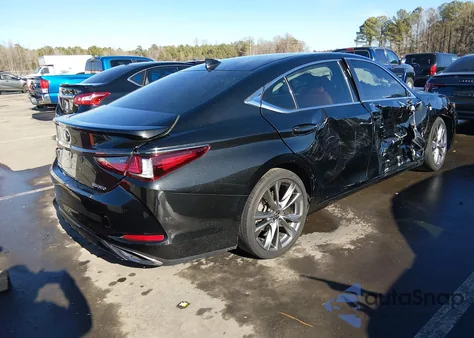 2019 Lexus Es 350 F Sport z USA, uszkodzony, nr VIN 58ABZ1B14KU040804